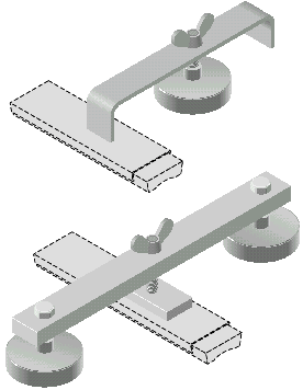 Magnetic clamps